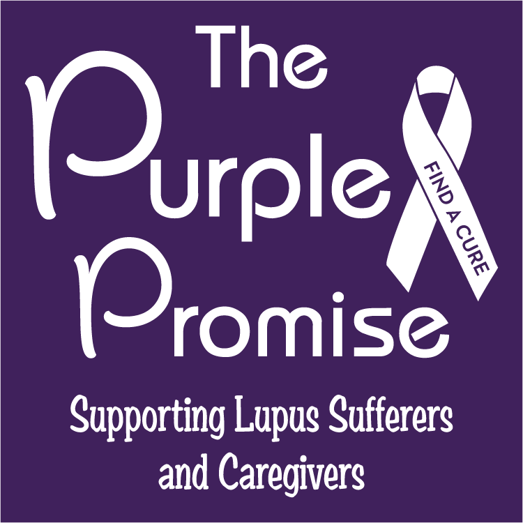 The Purple Promise Supporting Lupus Sufferers and Caregivers shirt design - zoomed