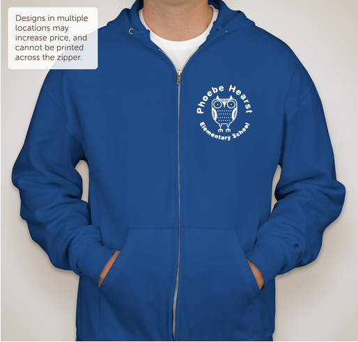 Hearst Elementary School PTA Fundraiser - unisex shirt design - front