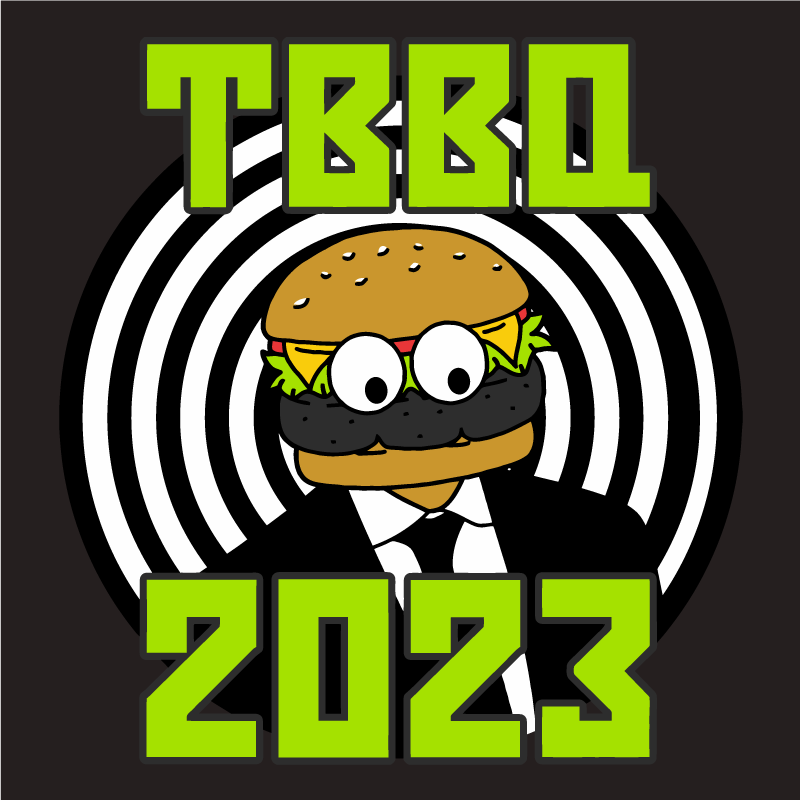 Toxic BBQ 2023 shirt design - zoomed