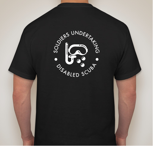 SUDS (Soliders Undertaking Disabled Scuba) Diving Fundraiser - unisex shirt design - back