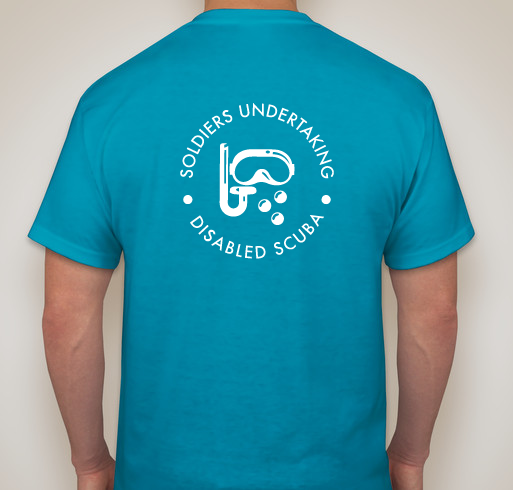 SUDS (Soliders Undertaking Disabled Scuba) Diving Fundraiser - unisex shirt design - back