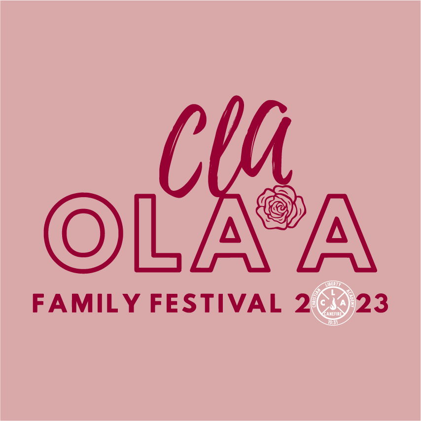 CLA Ola'a Family Festival 2023 shirt design - zoomed