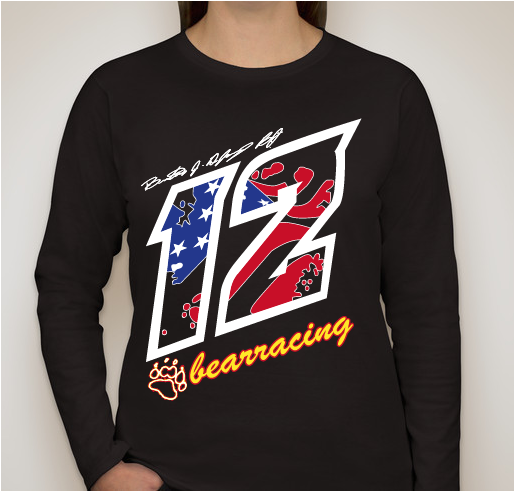 Bearracing Buell Race Season Funding AHRMA/MCRA Series Fundraiser - unisex shirt design - front