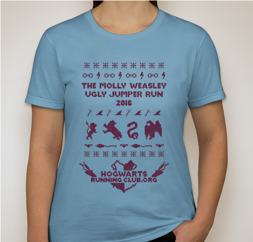 The Molly Weasley Ugly Jumper Run Fundraiser - unisex shirt design - front