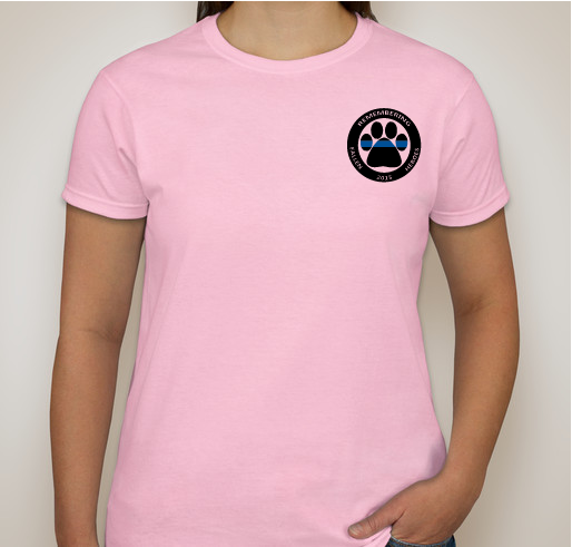 Remember Our 2015 K9 Heroes Fundraiser - unisex shirt design - front
