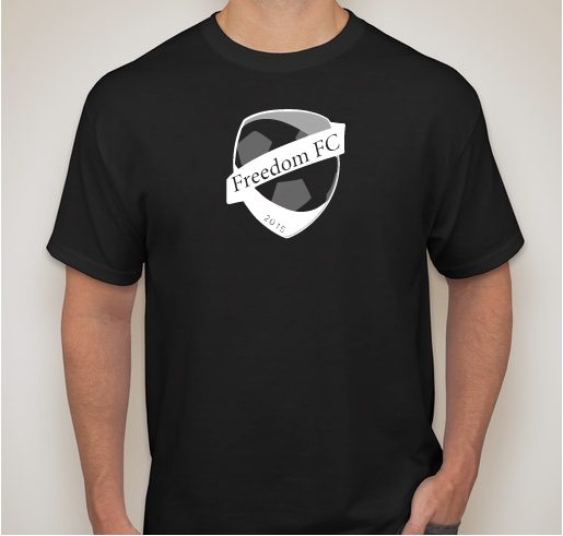Join the Freedom FC team and help share our goal: One Vision, One Ball, One World. Fundraiser - unisex shirt design - front