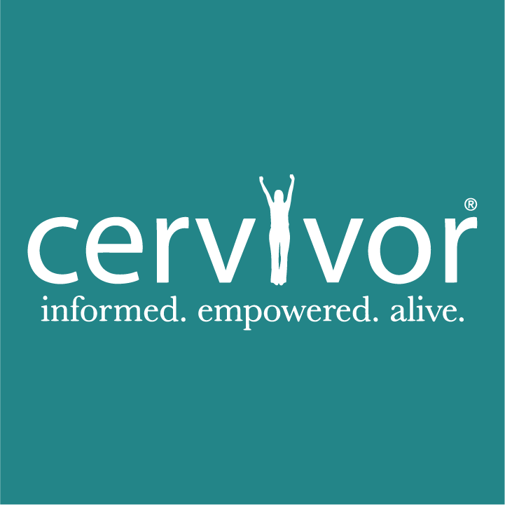 Cervivor Fundraiser! shirt design - zoomed