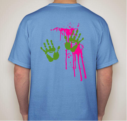 Get Messy Keyspot Shirt Fundraiser Fundraiser - unisex shirt design - back