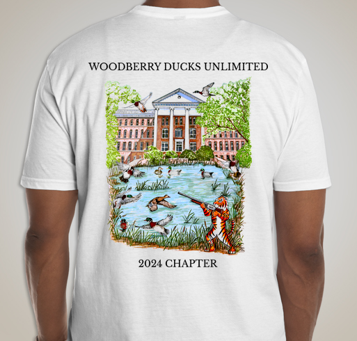 Woodberry Forrest Ducks Unlimited 2024 Fundraiser - unisex shirt design - back