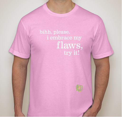 Built by Flaws Fundraiser - unisex shirt design - front
