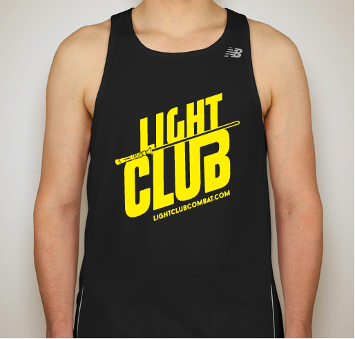 Support LightSaber Combat - An elegant sport for a more civilized age. Fundraiser - unisex shirt design - front