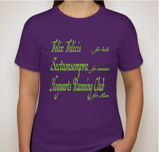 The Half-Blood Prince Half-Marathon! Fundraiser - unisex shirt design - front