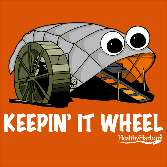 Mr. Trash Wheel T-Shirt: Keepin' it Wheel shirt design - zoomed