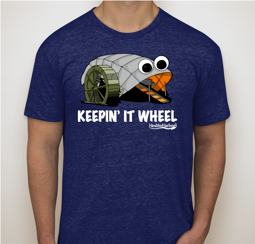 Mr. Trash Wheel T-Shirt: Keepin' it Wheel Fundraiser - unisex shirt design - front