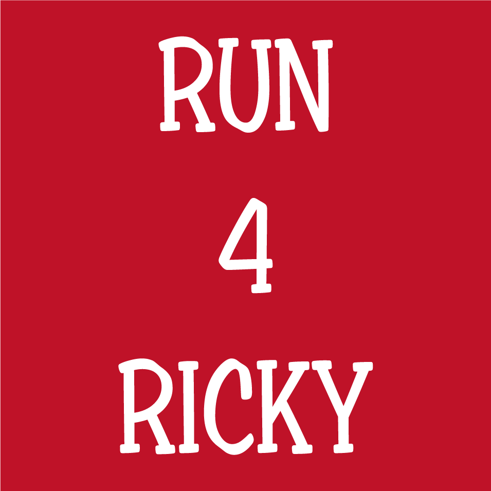 Run 4 Ricky shirt design - zoomed