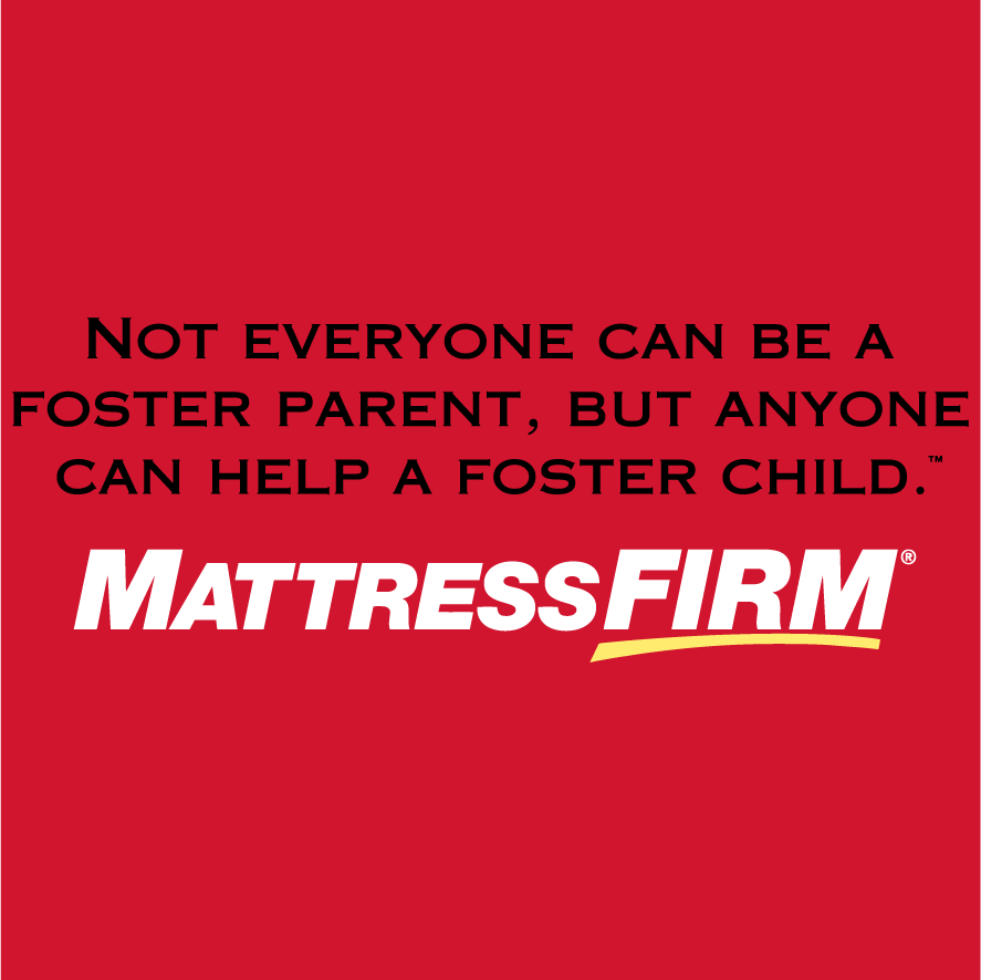 Mattress Firm Foster Kids shirt design - zoomed