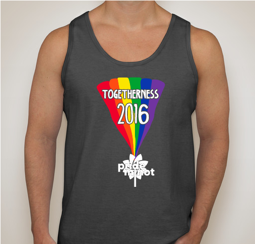 Pride Minot 2016 Fundraiser - unisex shirt design - front