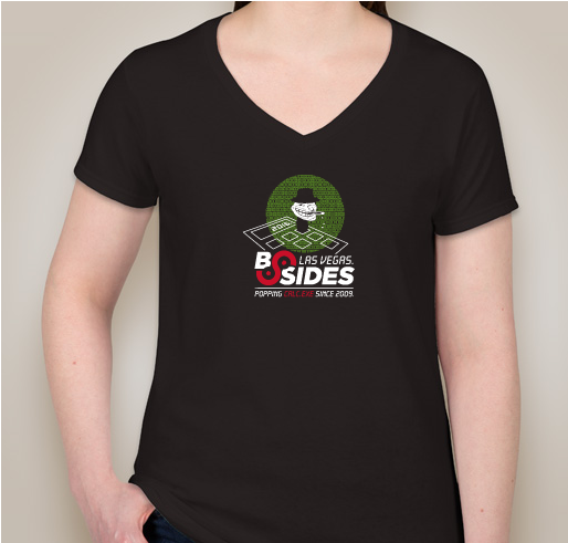 BSidesLV 2016 Participant shirts Fundraiser - unisex shirt design - front