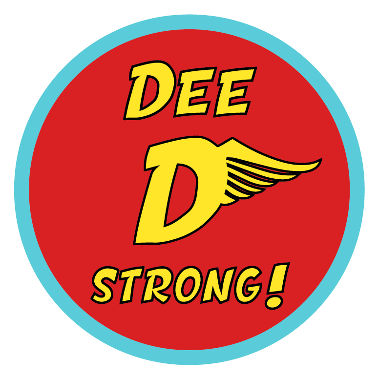 DEE STRONG! shirt design - zoomed