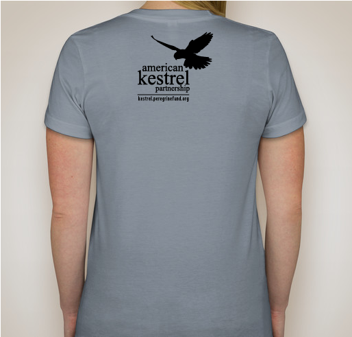 2016 American Kestrel Partnership T-Shirt Fundraiser Fundraiser - unisex shirt design - back