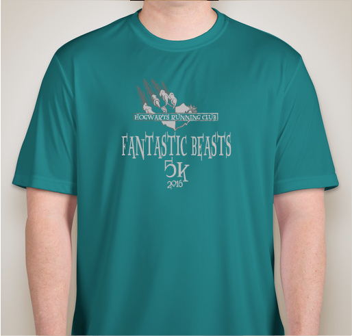 The Fantastic Beasts 5k Fundraiser - unisex shirt design - front