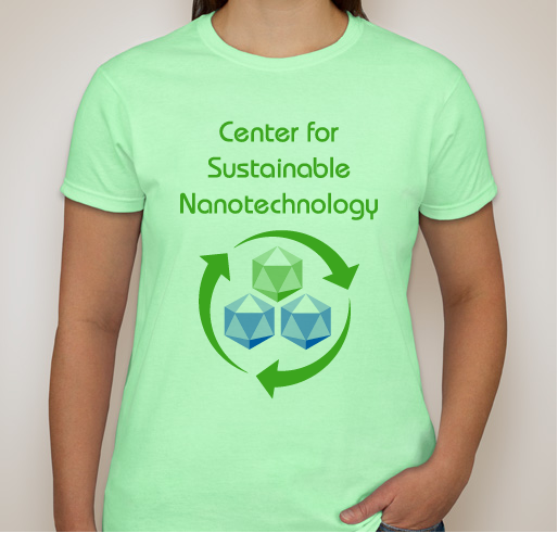 Center for Sustainable Nanotechnology Fundraiser - unisex shirt design - front