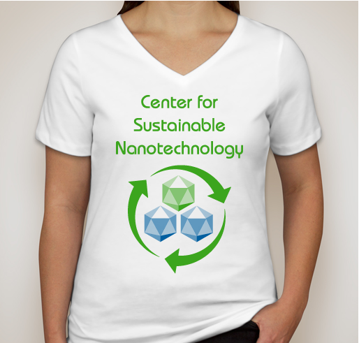 Center for Sustainable Nanotechnology Fundraiser - unisex shirt design - front