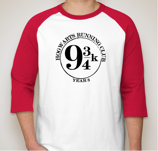 Platform 9 3/4k - Year Three Fundraiser - unisex shirt design - front