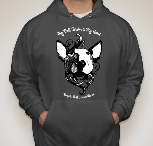Recycla-Bull Terrier Rescue: My Bull Terrier is My Heart Fundraiser - unisex shirt design - front