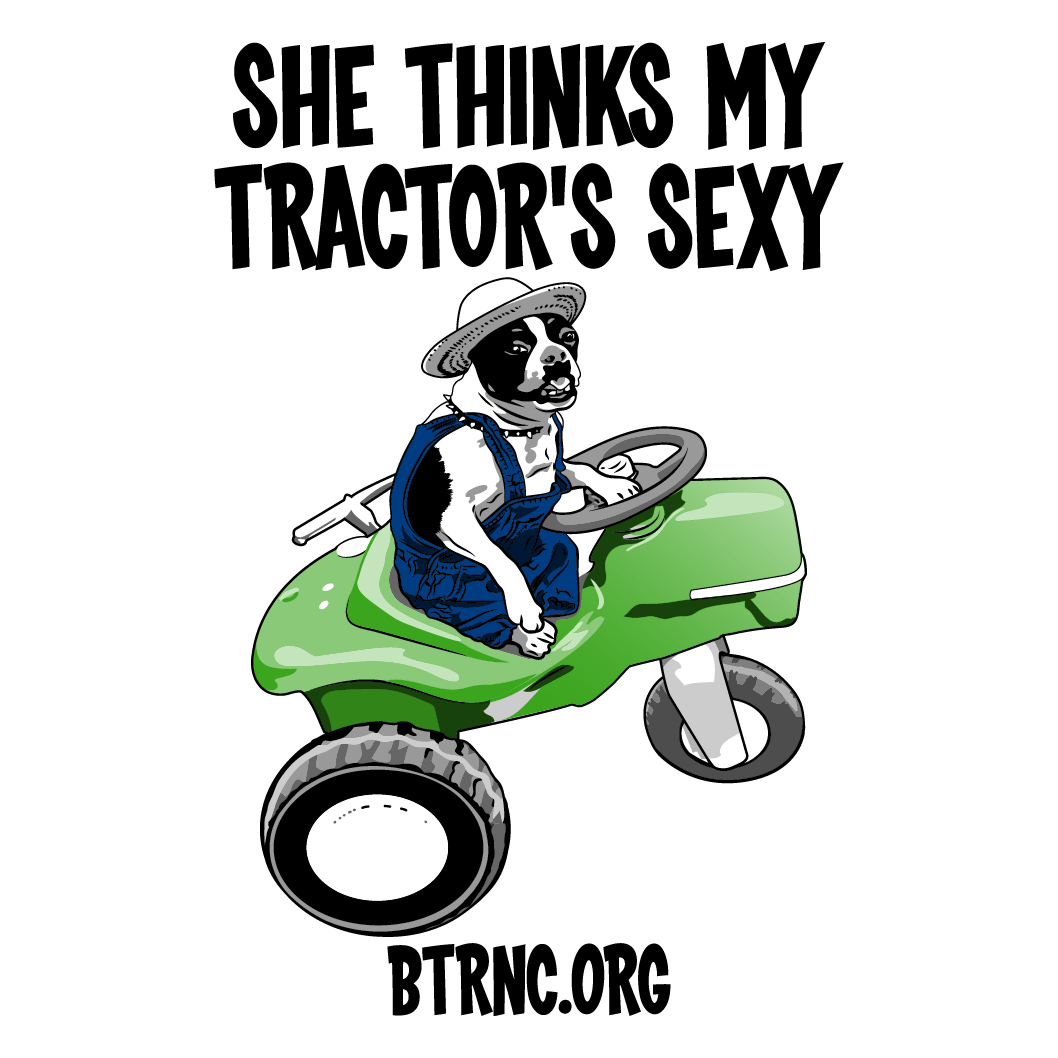 Sadie Thinks Her Tractor's Sexy shirt design - zoomed