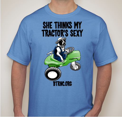 Sadie Thinks Her Tractor's Sexy Fundraiser - unisex shirt design - front