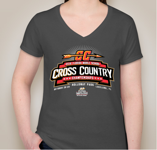 FLYRA MS XC Championship Fundraiser - unisex shirt design - front