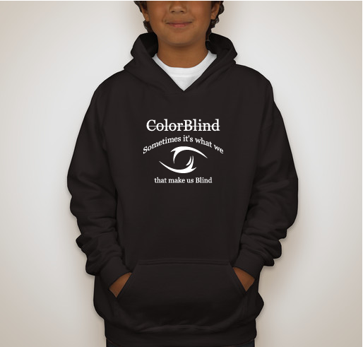 Don't be ColorBlind; Be ColorBOLD Fundraiser - unisex shirt design - back