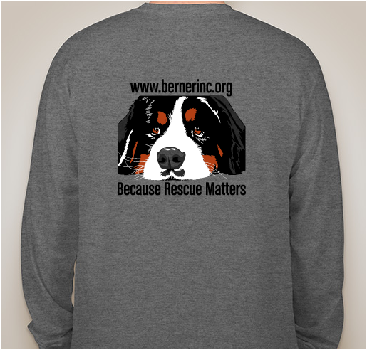BERNER Inc. Fundraiser - unisex shirt design - back