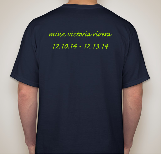 Missing Mina Fundraiser - unisex shirt design - back