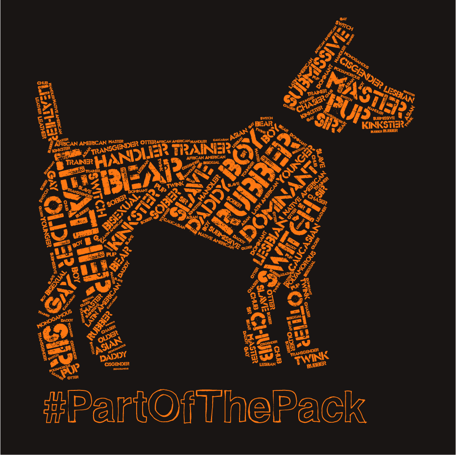 #PartOfThePack - the Mr. Maryland 2017 T-Shirt shirt design - zoomed