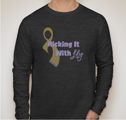 Kicking It With Lily Fundraiser - unisex shirt design - front