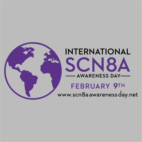 International SCN8A Awareness Day shirt design - zoomed