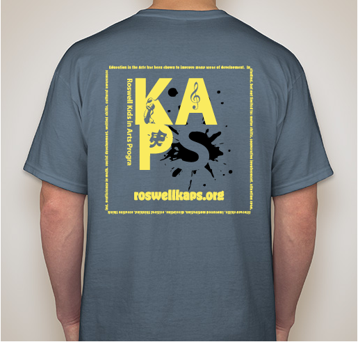 KAPS T-shirt Fundraiser - unisex shirt design - back