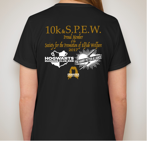 HRC 10K and S.P.E.W. Fundraiser - unisex shirt design - back