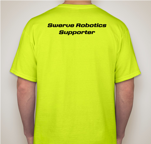 Help us get robots to World Championships and beyond! Fundraiser - unisex shirt design - back