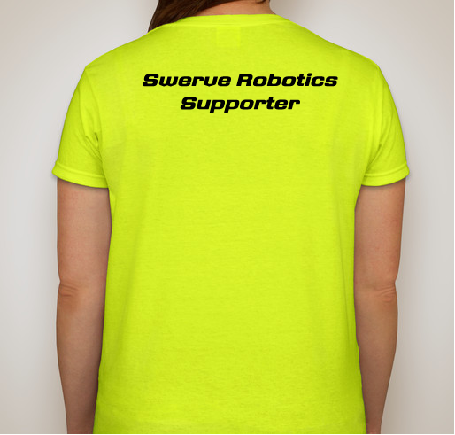 Help us get robots to World Championships and beyond! Fundraiser - unisex shirt design - back