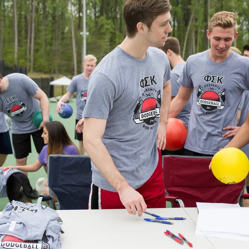 fraternity new member event