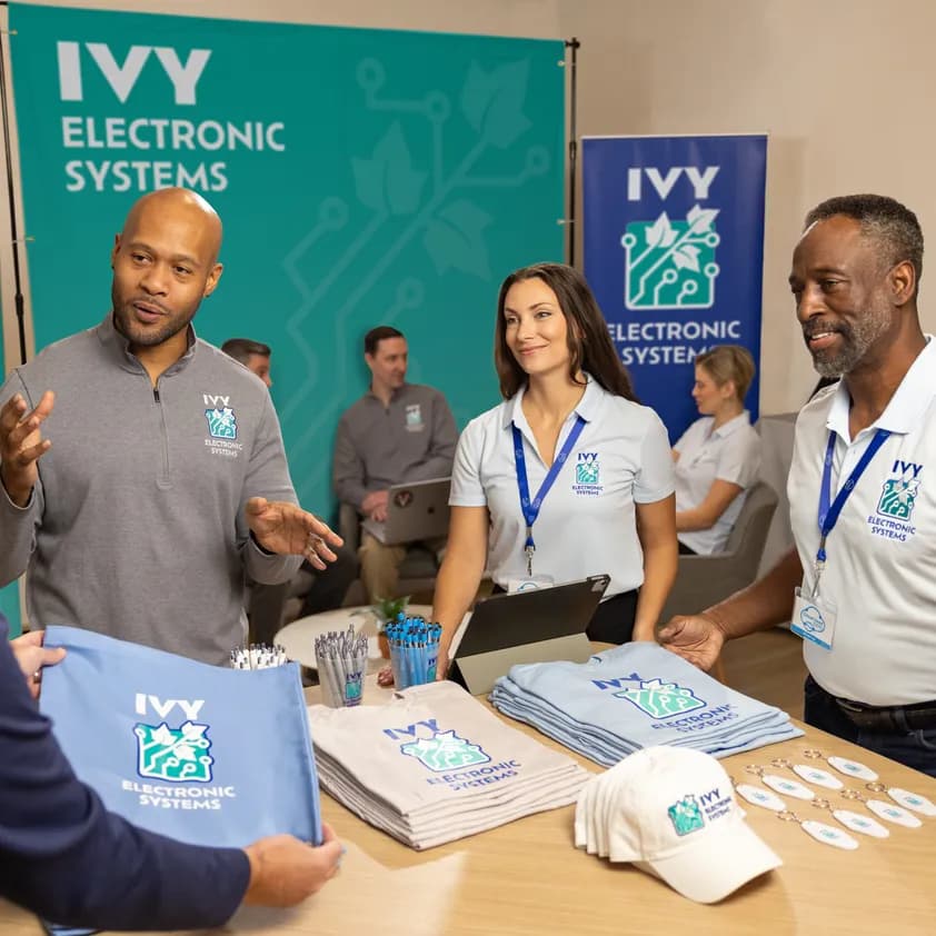 marketing a new brand at a trade show