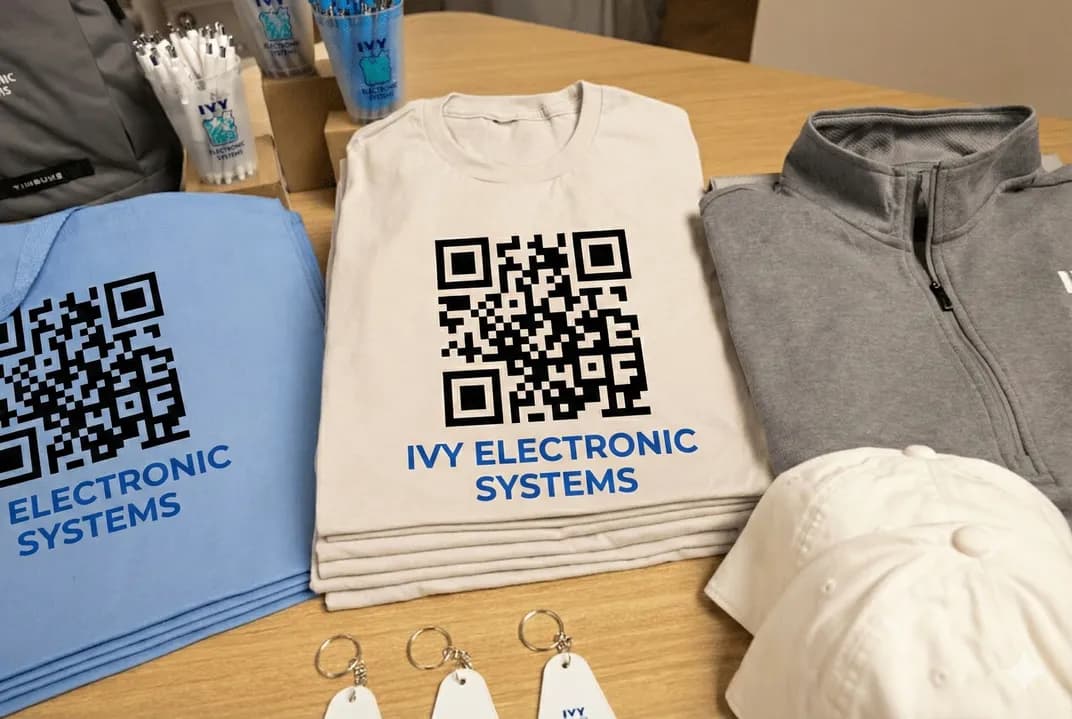 custom t-shirts with QR codes