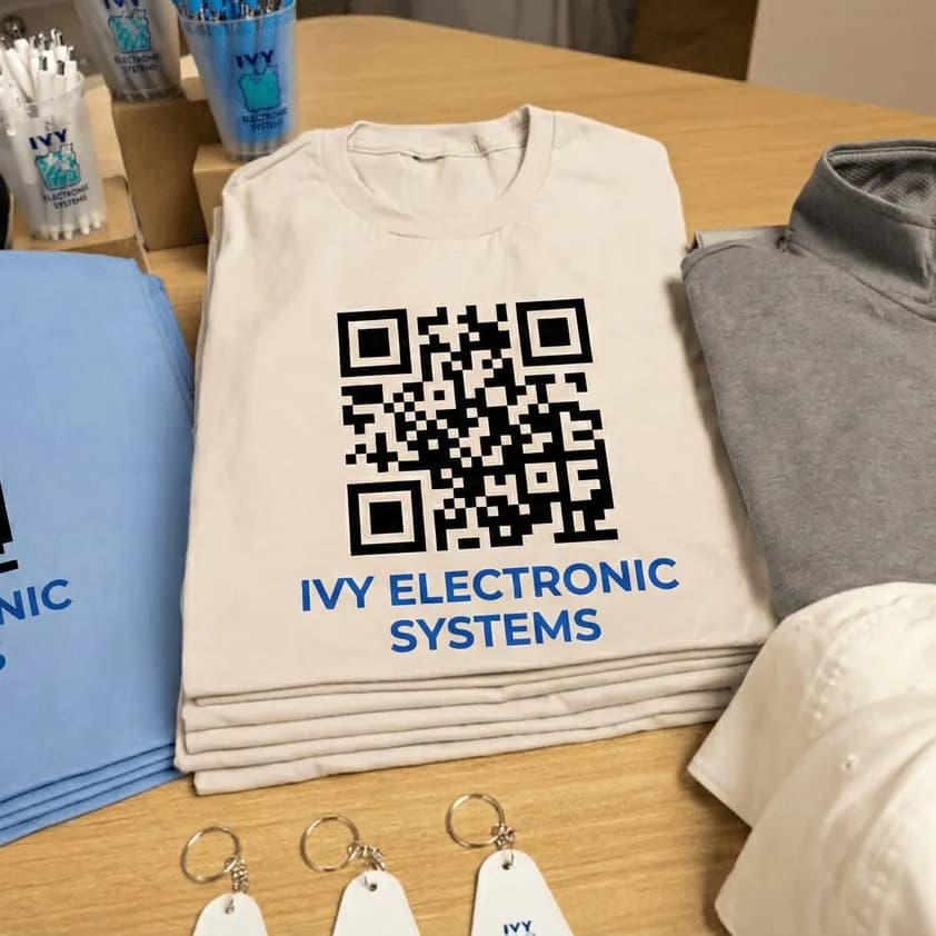 custom t-shirts with QR codes