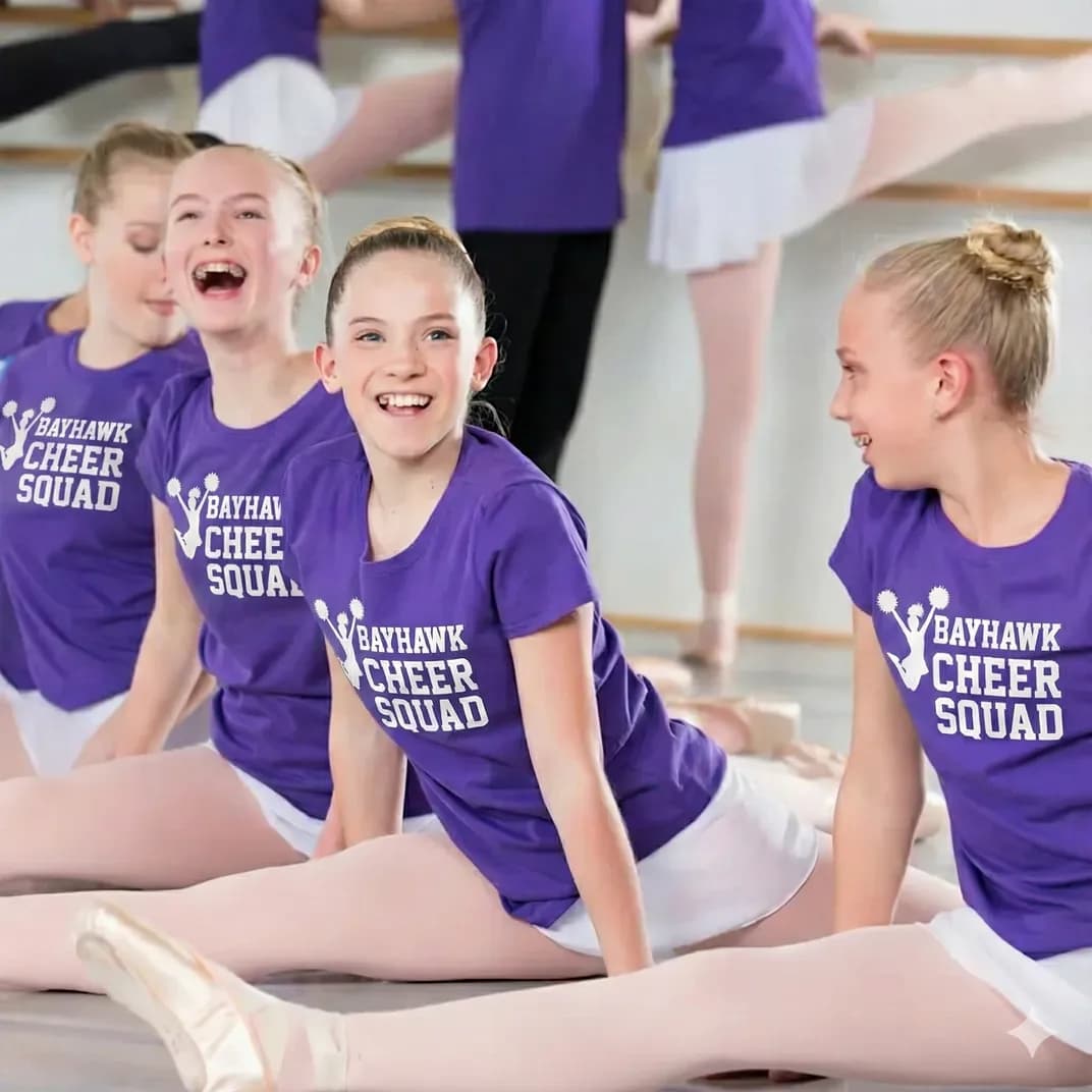 cheer practice custom apparel