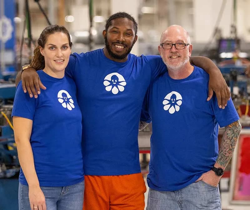 diverse inkers together