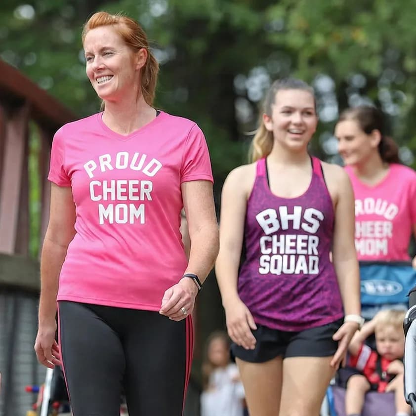 cheer mom custom t shirts