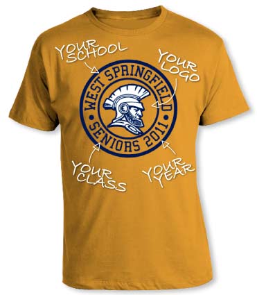 Senior Class T-Shirt Mockup